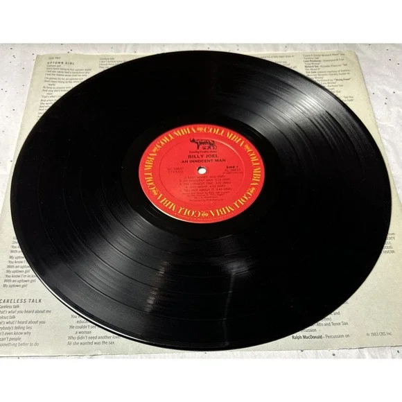 Billy Joel - An‎ Innocent Man - Vinyl - Picture 3 of 3